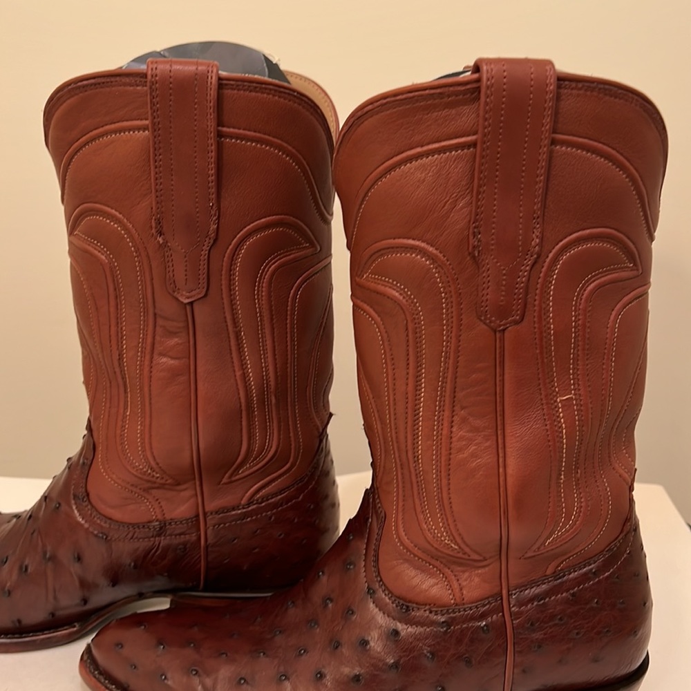 Tecovas cowgirl boots, size 9.5, brown - Picture 8 of 14